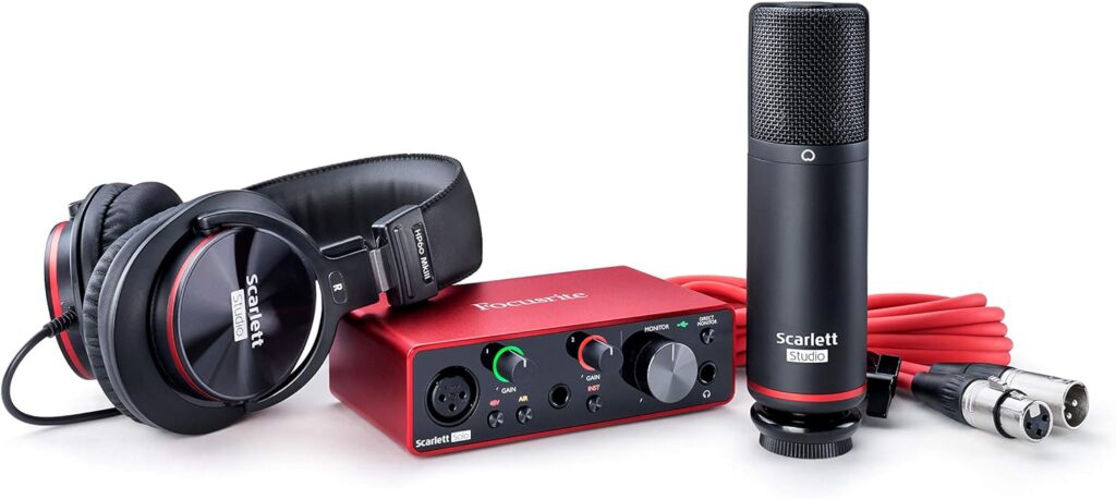 Focusrite Scarlett Solo Studio 3rd Gen, Interfaz de Audio
